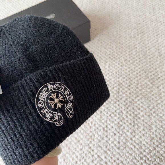 Chrome Hearts Autumn/Winter Wool Knitted Beanie - Picture 3 of 8